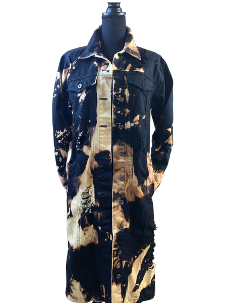 GENTLY RUINED | LONGLINE DENIM DUSTER